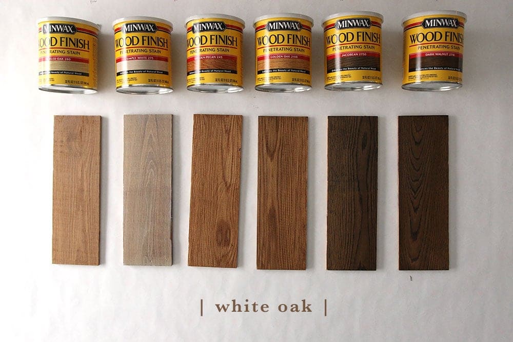 Special Walnut Stain or Provincial on White Oak What is the Right Choice?