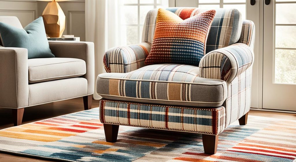 Stylish Rugs for Plaid Chairs Perfect Pairings