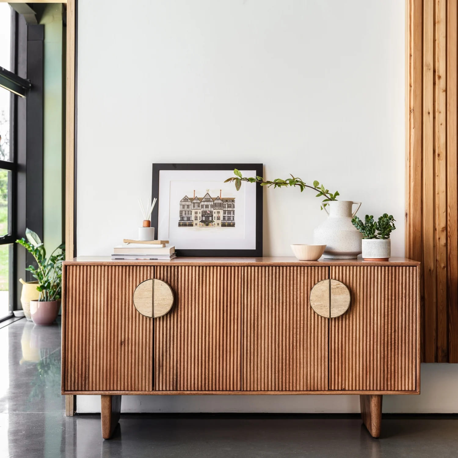 The Timeless Appeal of Wood Sideboard Buffet Cabinets: A Blend of Functionality and Style