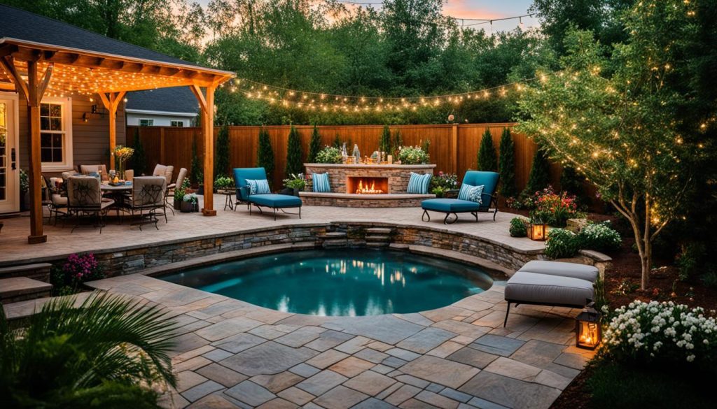 backyard oasis