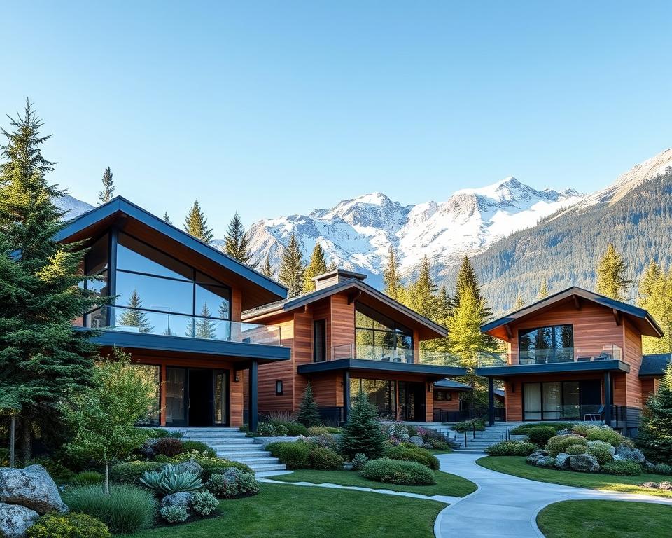 Modern Mountain Homes Stylish Alpine Living