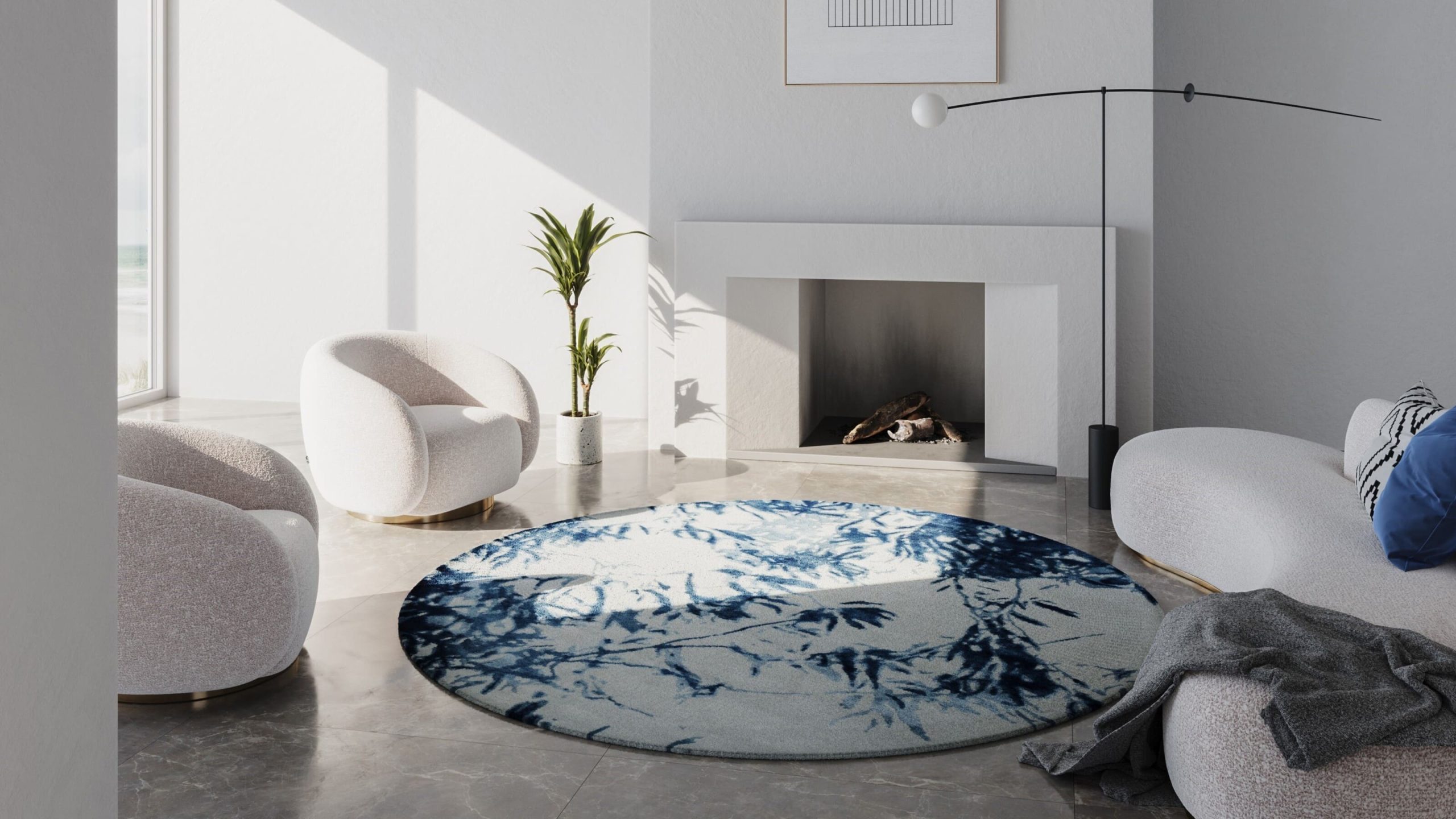 Round Rugs in Living Rooms How to Pick the Right Size Every Time