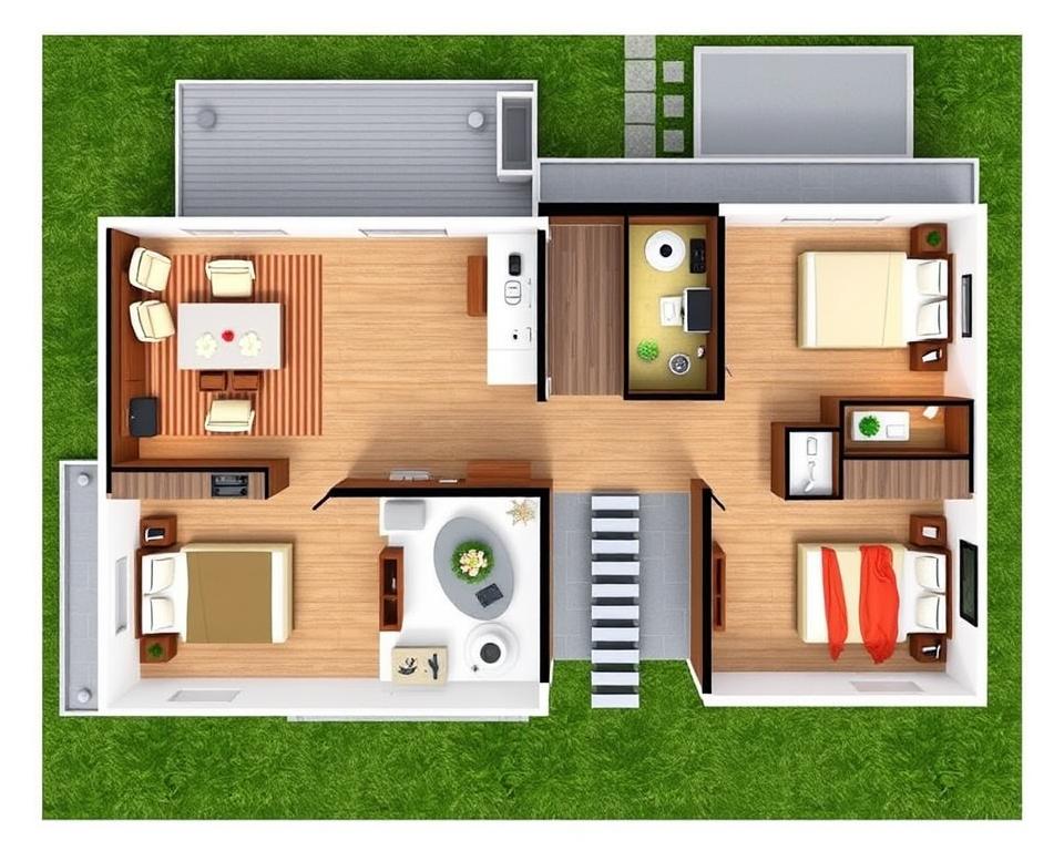 Stylish 3 Bedroom House Designs for Your Home