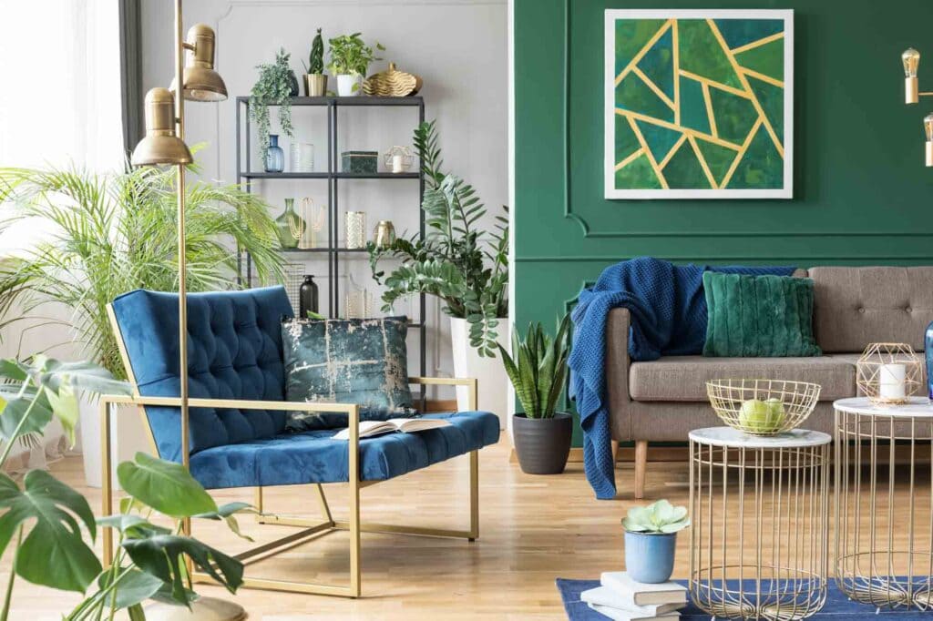 How Blue and Green Complement Each Other in Design